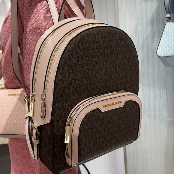 Michael Kors Md Backpack Bag Jaycee & Lg CONTINENTAL wallet-wristlet-phoneholder - Picture 10 of 16